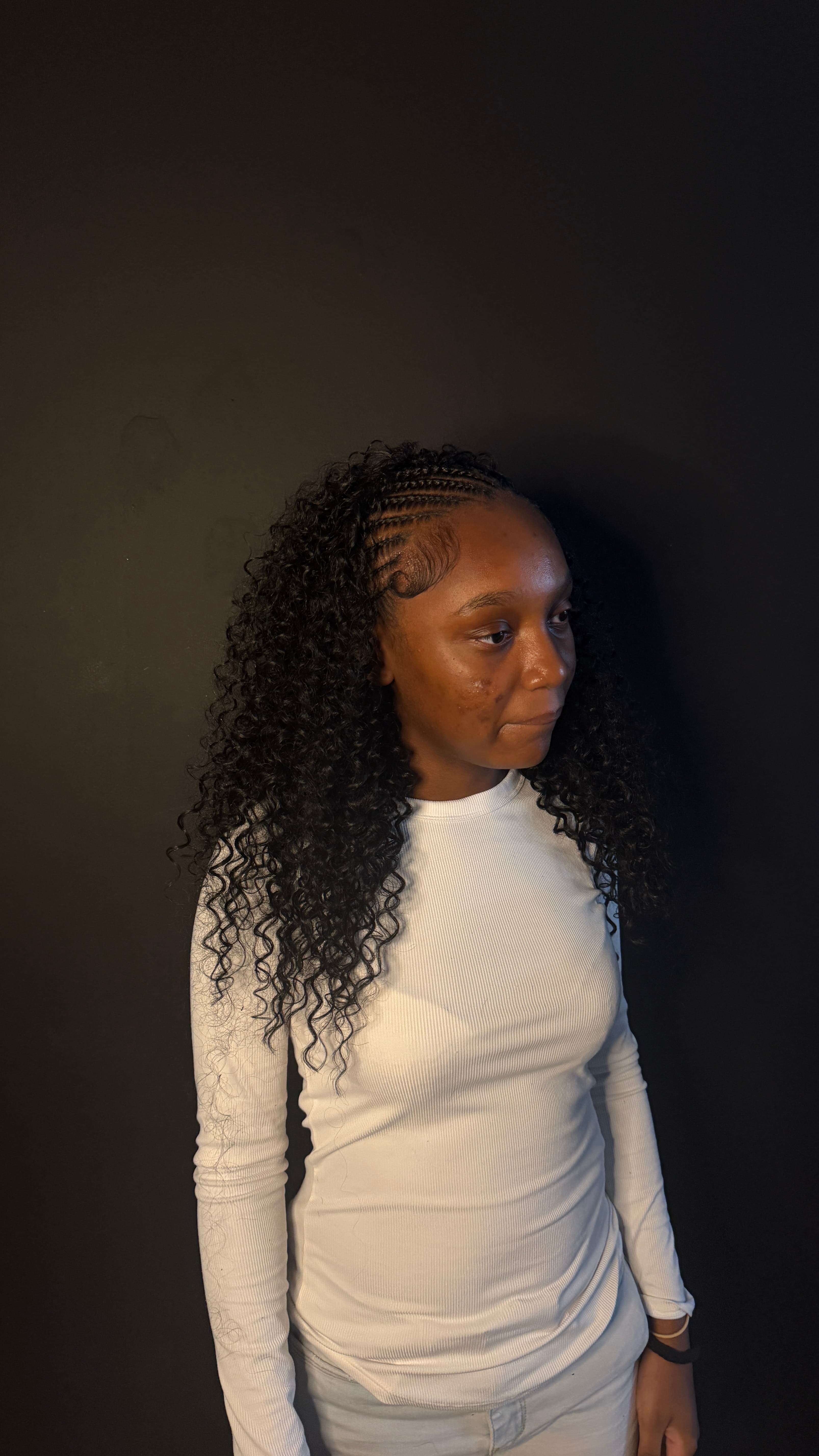 Fulani braids styled by Iriee Beauty